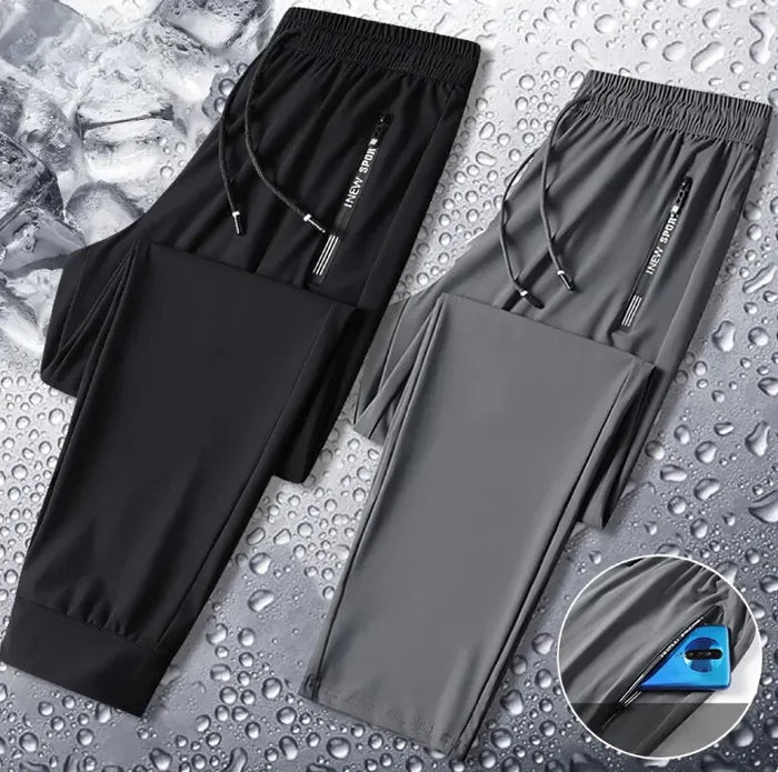 Combo of 2 Men's Sports Regular Fit Lycra Cool Track Pant with Two Side Pockets