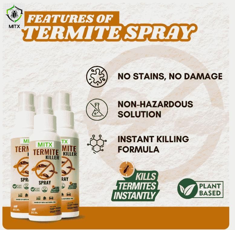 Termite killer Premium Spray – Buy 1 Get 2 FREE ((22000+++Happy Customer ⭐⭐⭐⭐⭐)